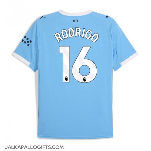 Manchester City Rodri Hernandez #16 Kotipaita 2025-26 Lyhythihainen Manchester City Rodri Hernandez #16 Kotipaita 2025-26 Lyhythihainen